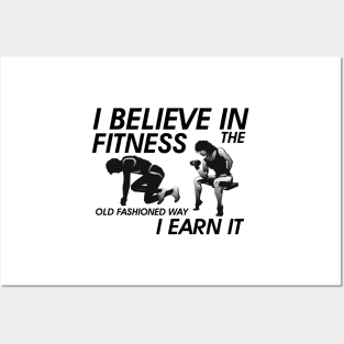 Believe in Fitness Posters and Art